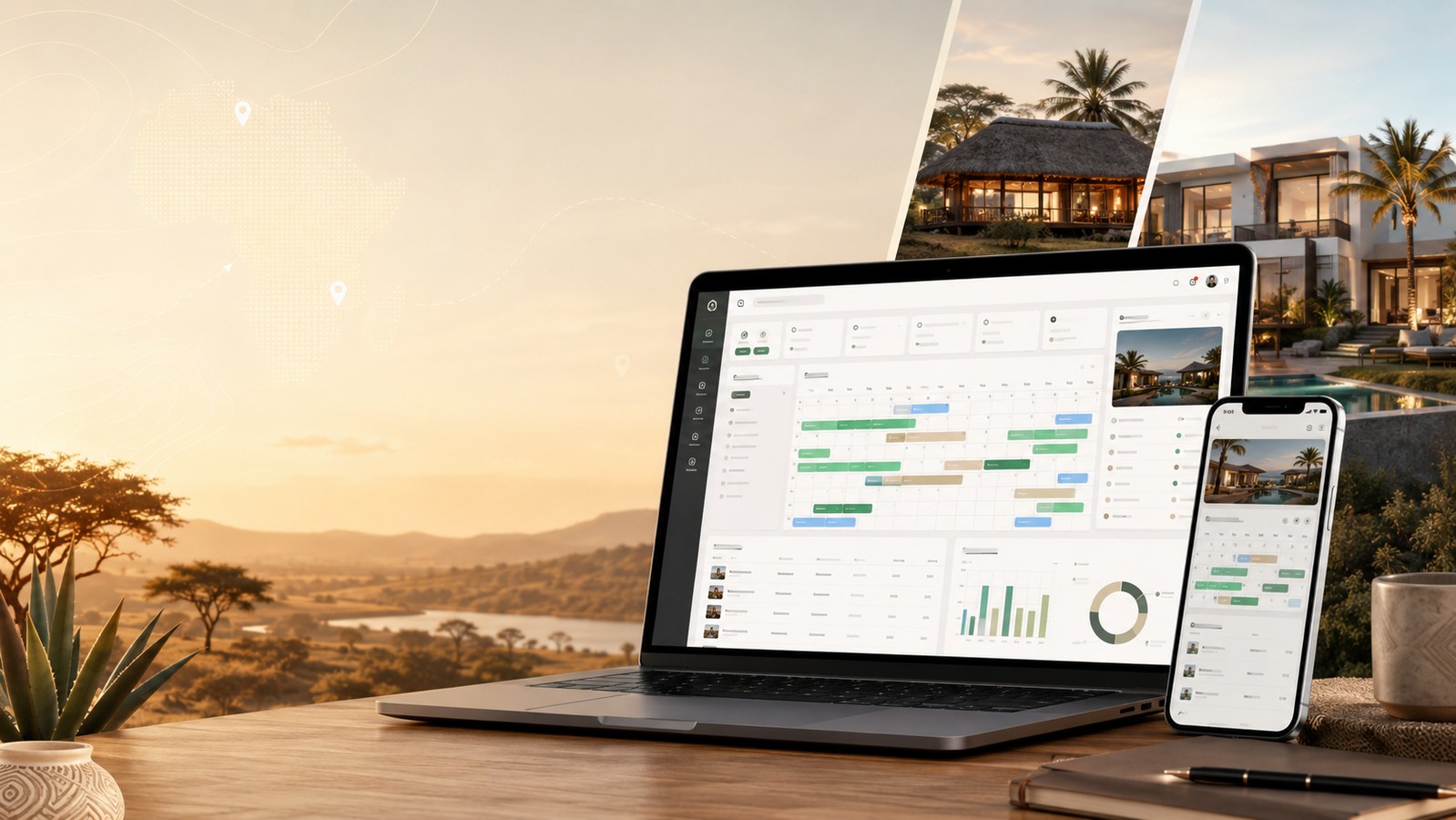 Premium accommodation software and hospitality website solution