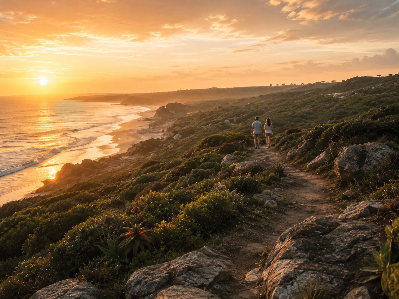Coastal tourism destination suitable for marketplace-style accommodation platforms