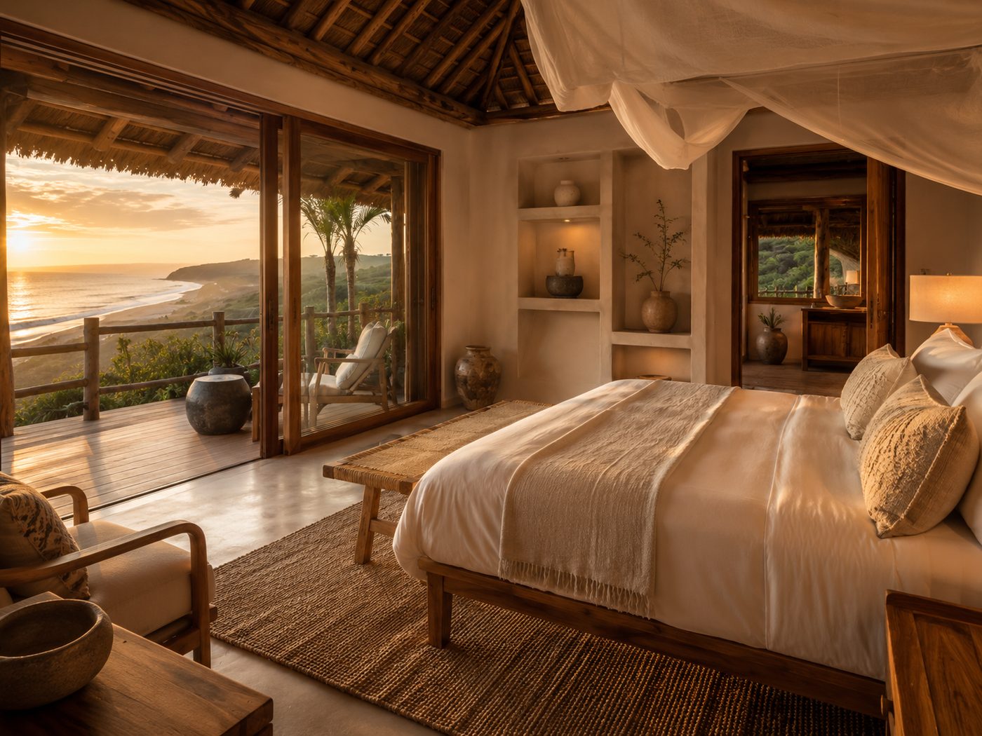 Self-catering accommodation interior suitable for a direct booking website