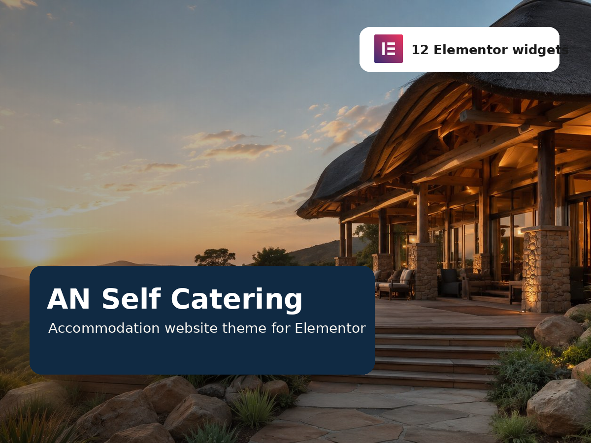 The Stay Manager Theme preview for accommodation websites